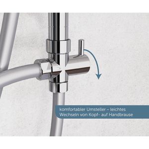 Produktbild für Duschsystem Schütte Mallorca, verchromt