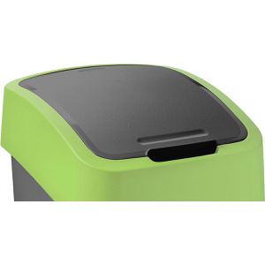 Produktbild für Mülleimer Curver Flip Bin 9L, grün