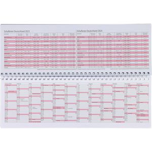 Produktbild für Tischkalender Herlitz 400207932, Colour, quer mit Register