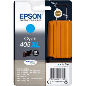 Produktbild für Tinte Epson 405XL C13T05H240 Koffer, cyan