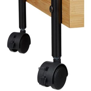 Produktbild für Küchenwagen Relaxdays 10021565, braun