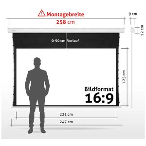 Produktbild für Beamer-Leinwand ESMART Professional TATENSO Tension