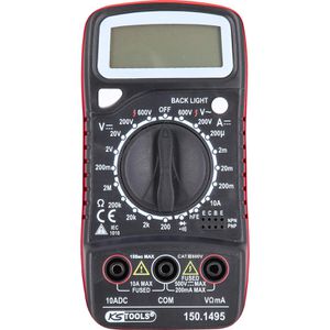 Produktbild für Multimeter KS-Tools 150.1495, digital, RMS