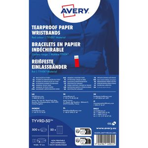 Produktbild für Einlassbänder Zweckform TYVRD-50, aus Tyvek