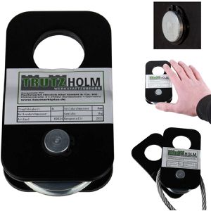 Produktbild für Umlenkrolle Trutzholm aus Metall, Ø 64 mm
