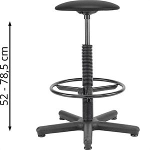 Produktbild für Drehhocker Nowy-Styl Goliat