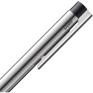Produktbild für Druckbleistift Lamy logo 105 black, silber/schwarz, Edelstahl