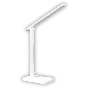 Schreibtischlampe Luxula LX700151, weiß, LED, dimmbar