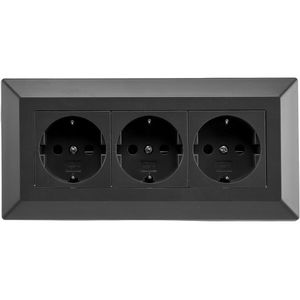 Produktbild für Tischsteckdose ChiliTec 23633, ohne Zuleitung