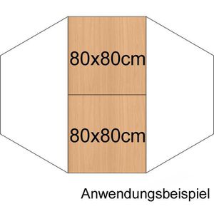 Produktbild für Besprechungstisch Hammerbacher VS 08, quadratisch