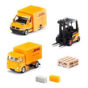 Fahrzeug siku 6335 DHL Logistik Set