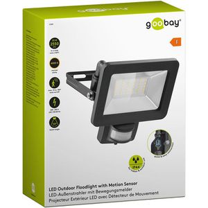 Produktbild für LED-Außenstrahler Goobay 53881, IP44 wasserfest