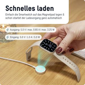 Produktbild für Ladekabel Ansmann 1700-0210, weiß, 1m