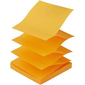 Haftnotizen D.RECT 9256, Zig-Zag Z-Notes, orange