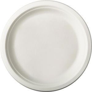 Einwegteller Papstar 89735 pure, Zuckerrohr