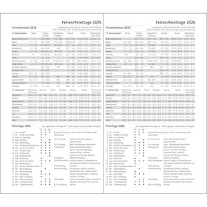 Produktbild für Taschenkalender Geiger Mars, Jahr 2026/2027