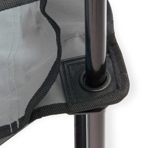 Produktbild für Campingstuhl DEMA 94052, grau, bis 100 kg