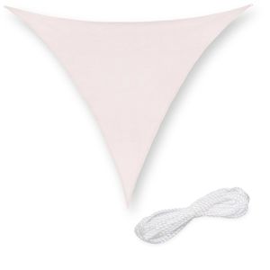 Sonnensegel Relaxdays weiß, dreieckig