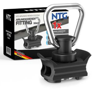 Zurrösen NTG LS.8602 Black für Airlineschiene