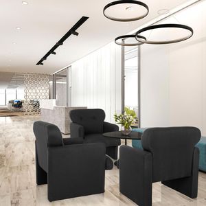 Produktbild für Loungesessel hJh-OFFICE CARIPITO, 736521, schwarz