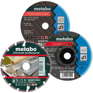 Produktbild für Trennscheibe Metabo Starterset, 626879000