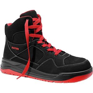 Produktbild für Sicherheitsschuhe ELTEN Maverick black-red Mid, ESD, S3S