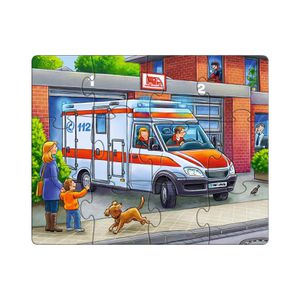 Produktbild für Puzzle Haba 1302759001, Polizei, Feuerwehr &amp; Co.