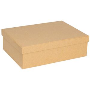 Produktbild für Geschenkbox Ideen-mit-Herz 012696, Kraftpapier braun