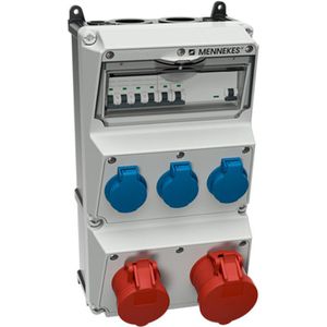 CEE-Stromverteiler Mennekes Amaxx, Wandverteiler, für außen