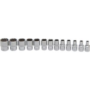 Produktbild für Steckschlüssel BGS-technic 2150 GearLock 13-teilig