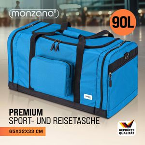 Produktbild für Reisetasche Monzana 104055, blau, 70 cm