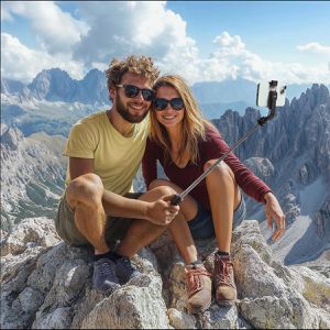Produktbild für Selfie-Stick Hama Fancy Stand 70 II, 23 bis 70 cm