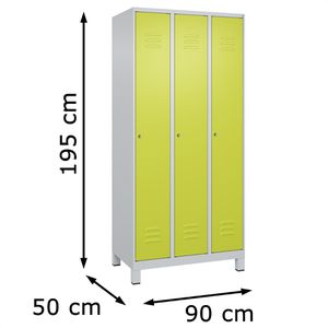 Produktbild für Spind CP-Möbel Classic PLUS, grün