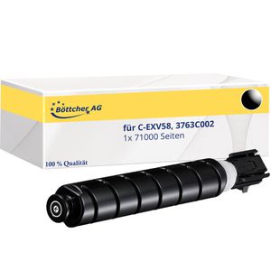 Produktbild für Toner Böttcher-AG für Canon C-EXV58, 3763C002