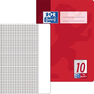 Produktbild für Schulheft Oxford 100050372, ab 2. Klasse, A5