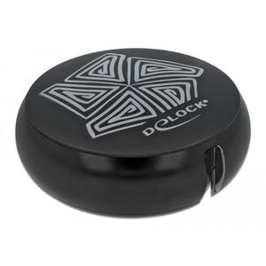 Produktbild für Ladekabel DeLock 85818 USB Aufrollkabel, schwarz