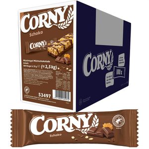 Corny Müsliriegel Schoko, je 25g, 100 Riegel