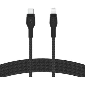 Produktbild für Ladekabel Belkin BoostCharge Pro Flex, schwarz, 2m