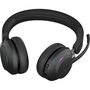 Produktbild für Headset Jabra Evolve2 65 MS Teams, mit Ladestation
