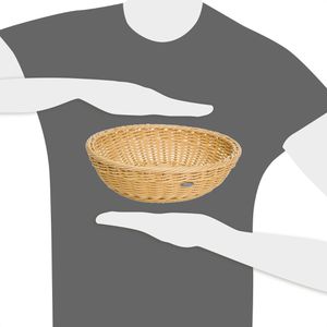 Produktbild für Brotkorb Westmark Saleen, geflochten, aus Kunststoff