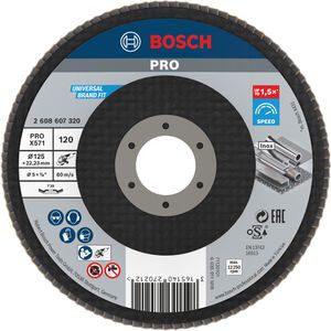 Fächerschleifscheibe Bosch PRO X571