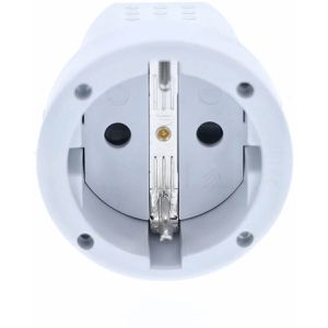 Produktbild für Schutzkontakt-Kupplung as-Schwabe 62224, weiß