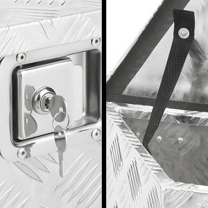 Produktbild für Deichselbox ProPlus 340068V01, aus Aluminium Riffelblech