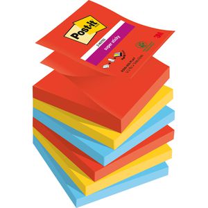 Haftnotizen Post-it Super Sticky Playful, bunt