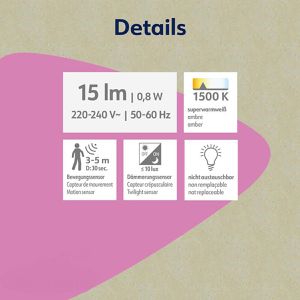 Produktbild für Nachtlicht Müller-Licht Vela LED, für Steckdose