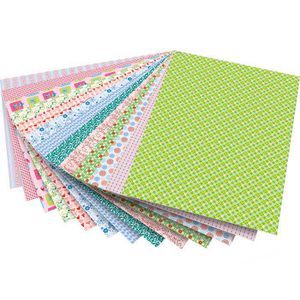 Produktbild für Motivpapier Folia 46949 Romantik, 24 x 34 cm
