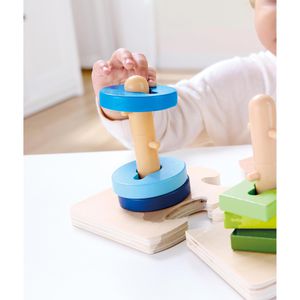 Produktbild für Motorikspielzeug Hape E0411, Kreatives Steckpuzzle