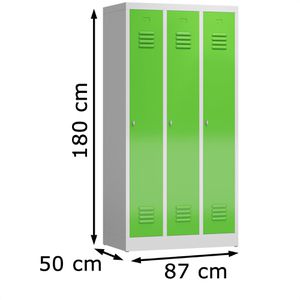 Produktbild für Spind ClassiX X-510135, grün