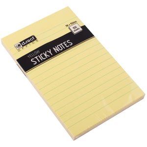 Produktbild für Haftnotizen D.RECT 110519, gelb