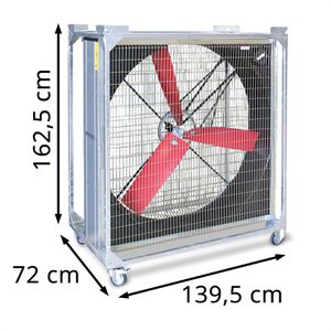 Produktbild für Industrieventilator Trotec TTW 45000, 400 V, 1500 Watt
